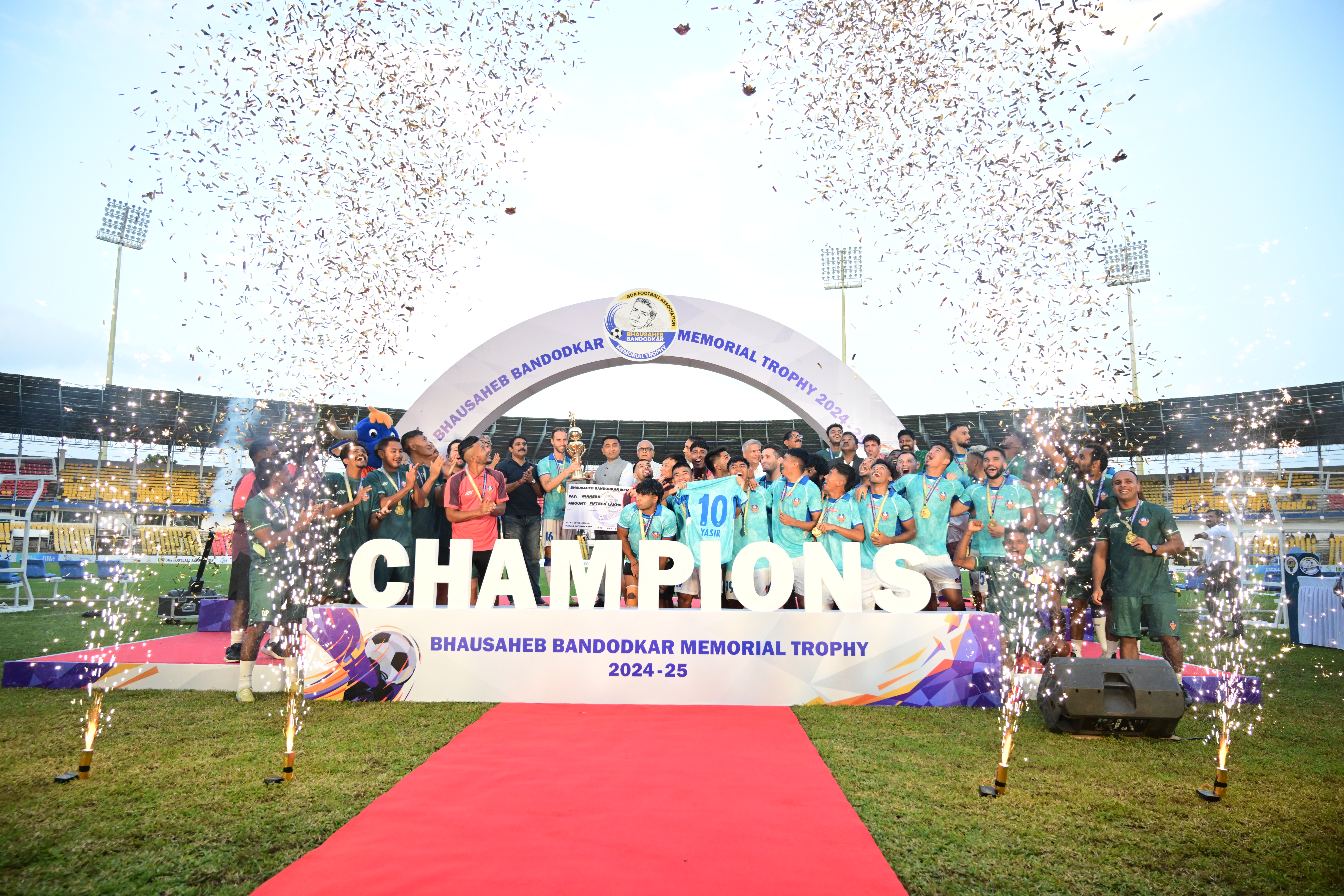 Bhausaheb Bandodkar Memorial Trophy : FC Goa win nail-biting Final against Odisha FC to defend their title