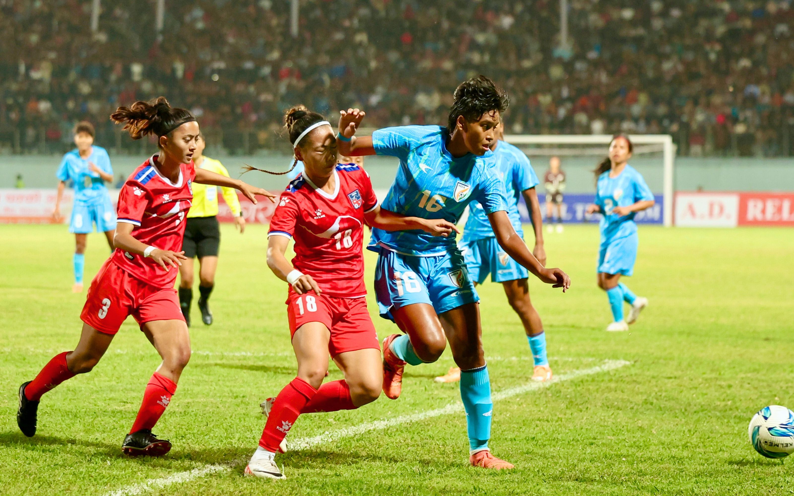 India Sr Women lose shoot-out to Nepal in a match of long stoppages and confusion