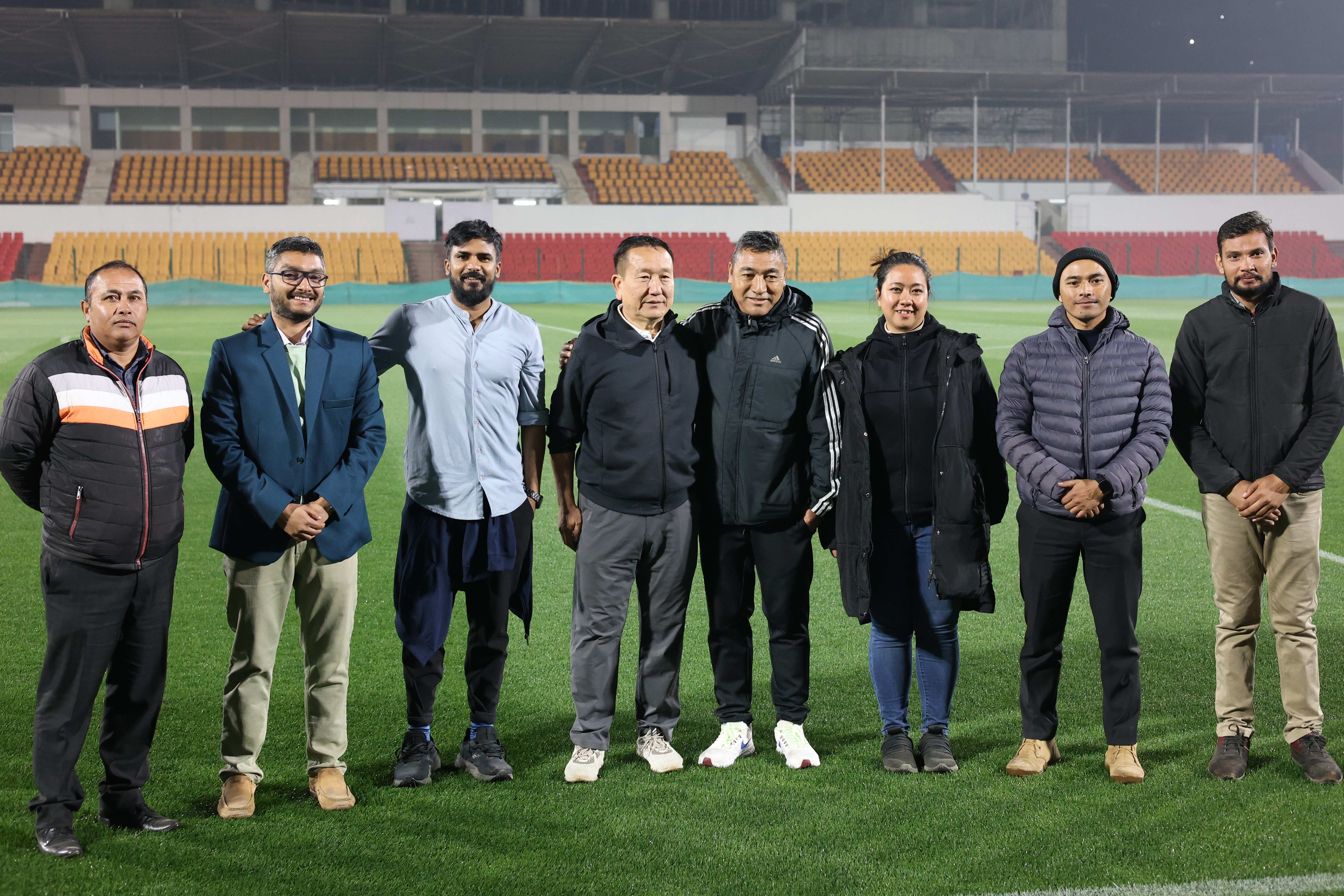 AFC official positive after inspection of JN Stadium for international matches