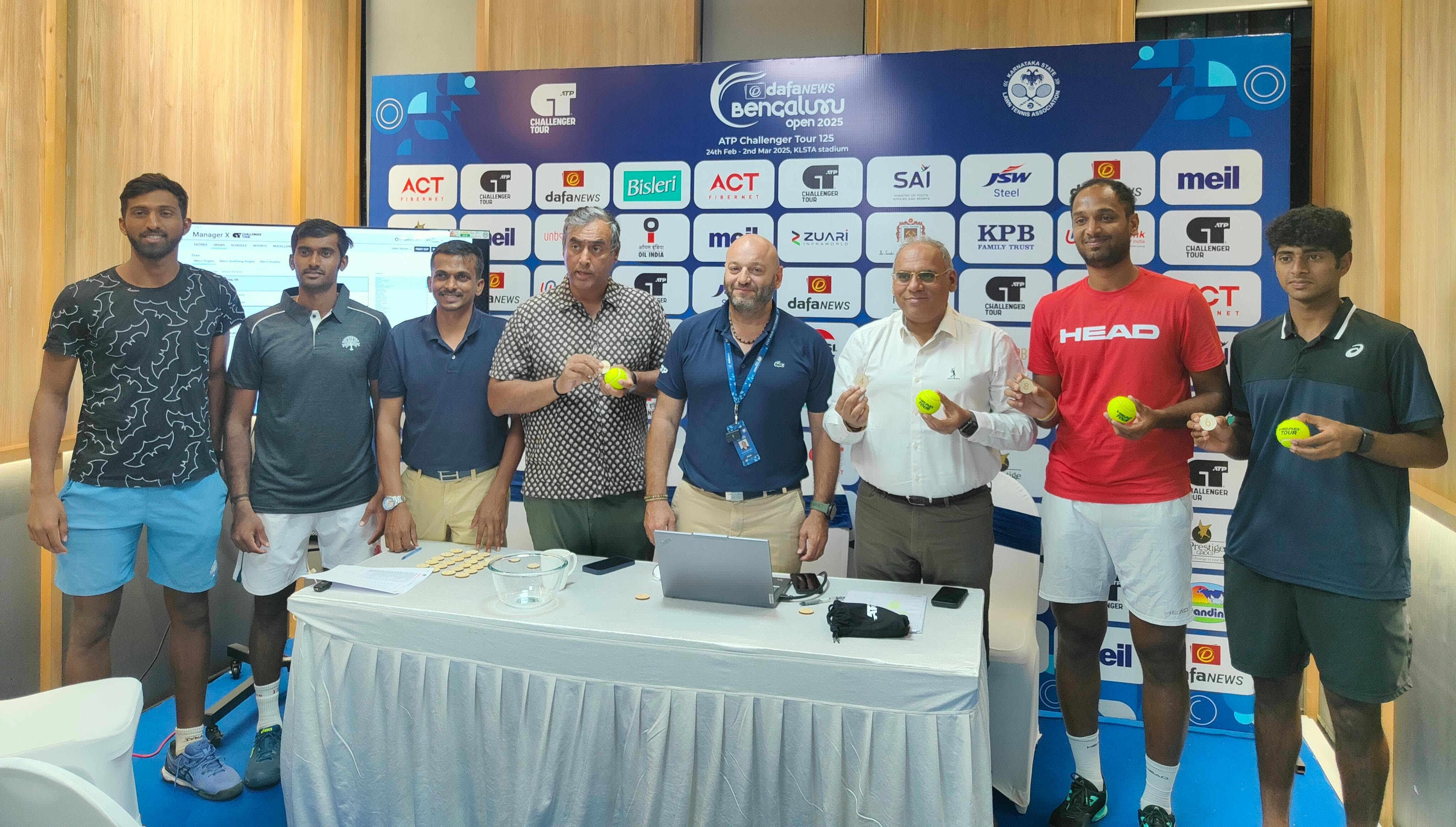 Indian Stars Ready for Battle as DafaNews Bengaluru Open 2025 Draw Unveiled