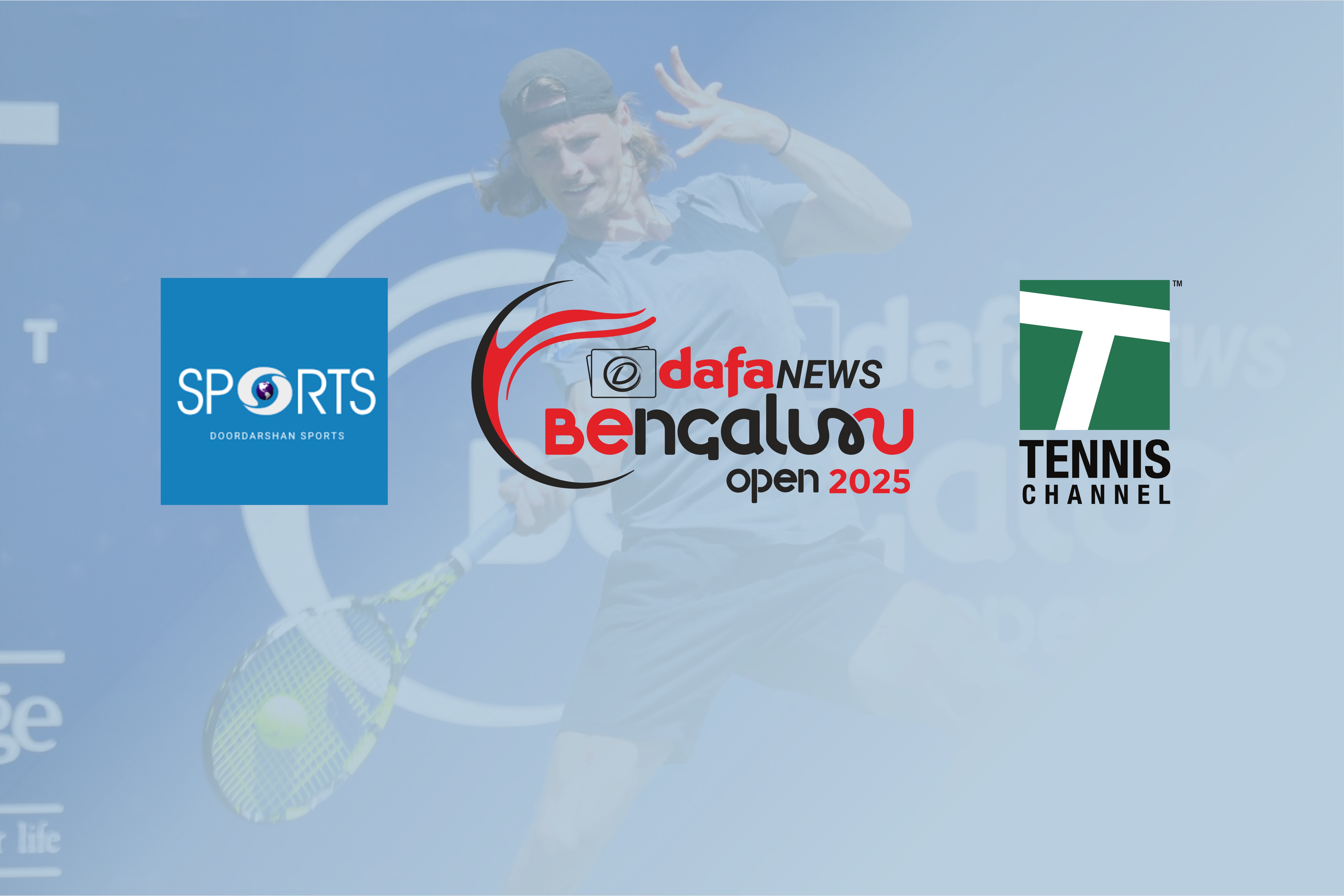 DafaNews Bengaluru Open Partners with DD Sports to Bring Key Matches to Indian Audiences; Tennis Channel to Broadcast Internationally