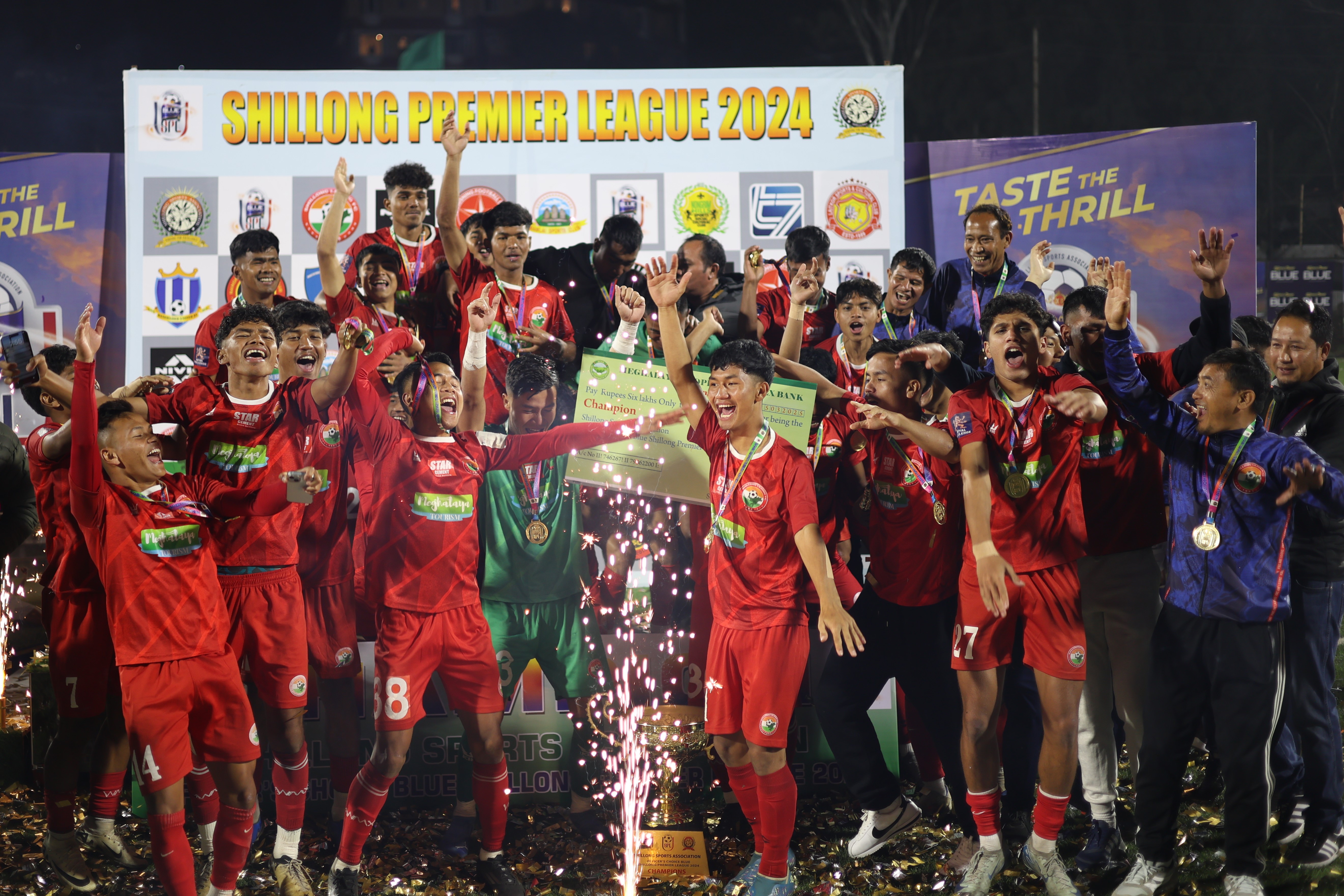 Shillong Lajong take 5th SPL crown by overcoming Mawlai