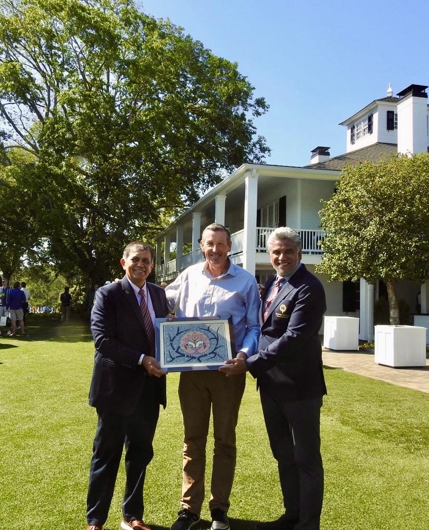 IGU delegation visits The Masters 2025, promotes Indian golf, seeks global partnerships