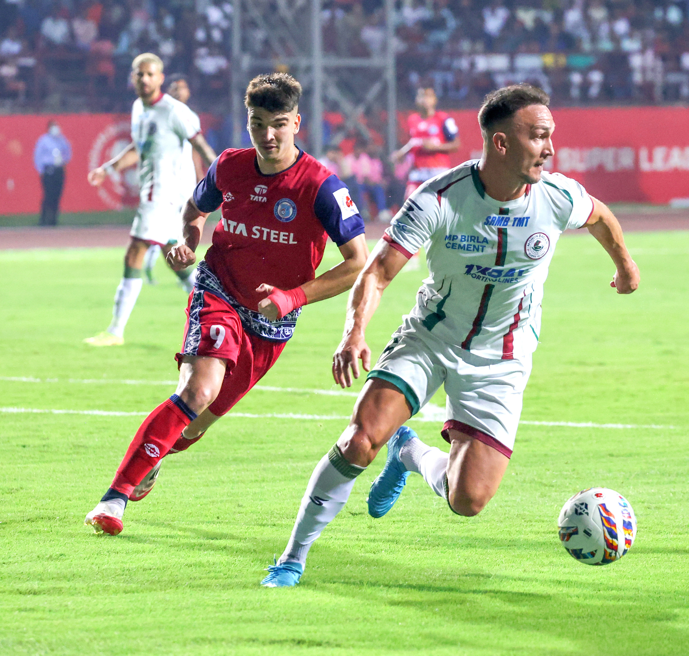 ISL 2024-25 Semi-final Leg 1 Match Report: JFC vs MBSG: Spanish attacking duo powers Jamshedpur FC to 2-1 semi-final first leg win over Mohun Bagan Super Giant