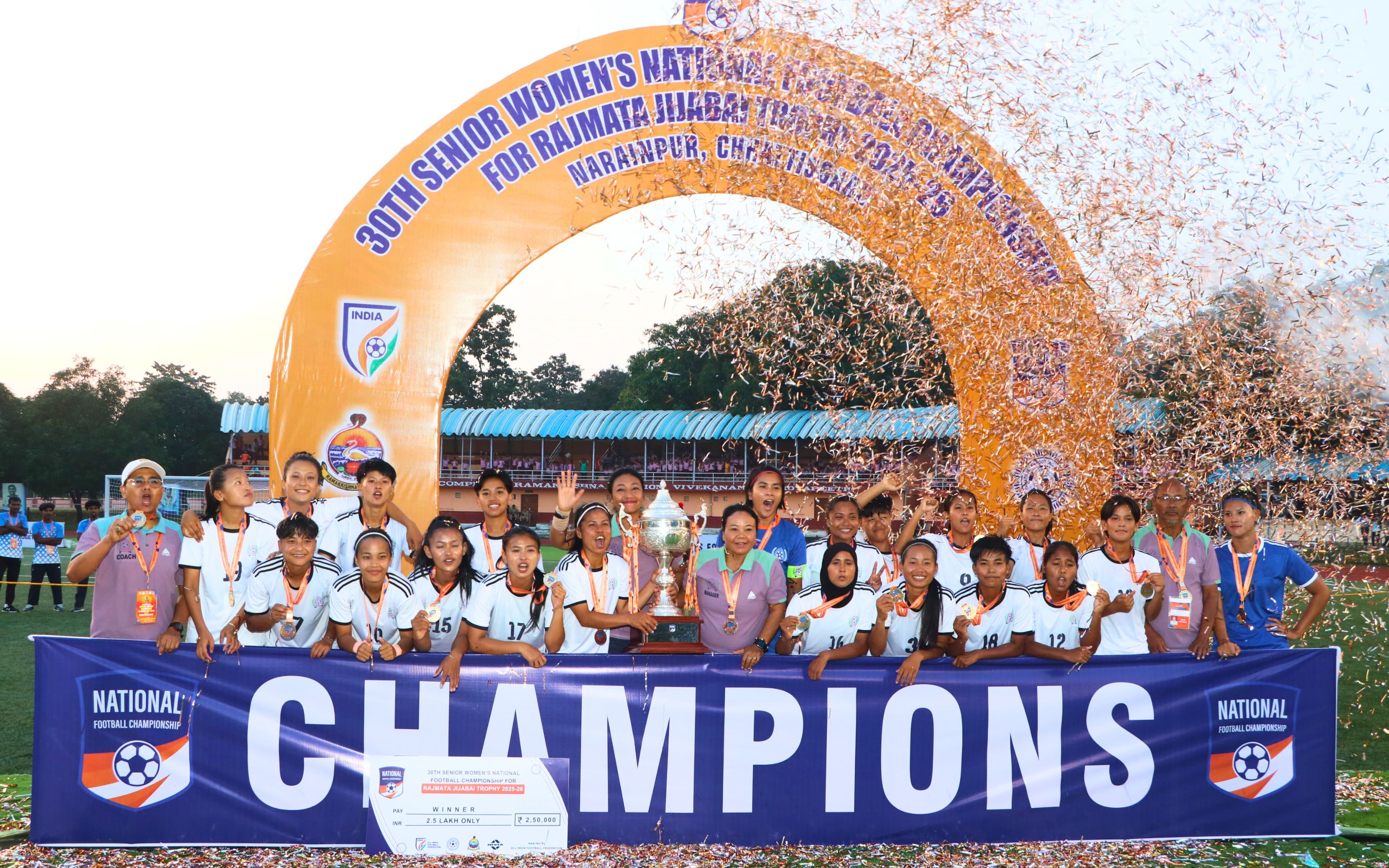 Last-minute winner sees Manipur clinch 24th Rajmata Jijabai Trophy title