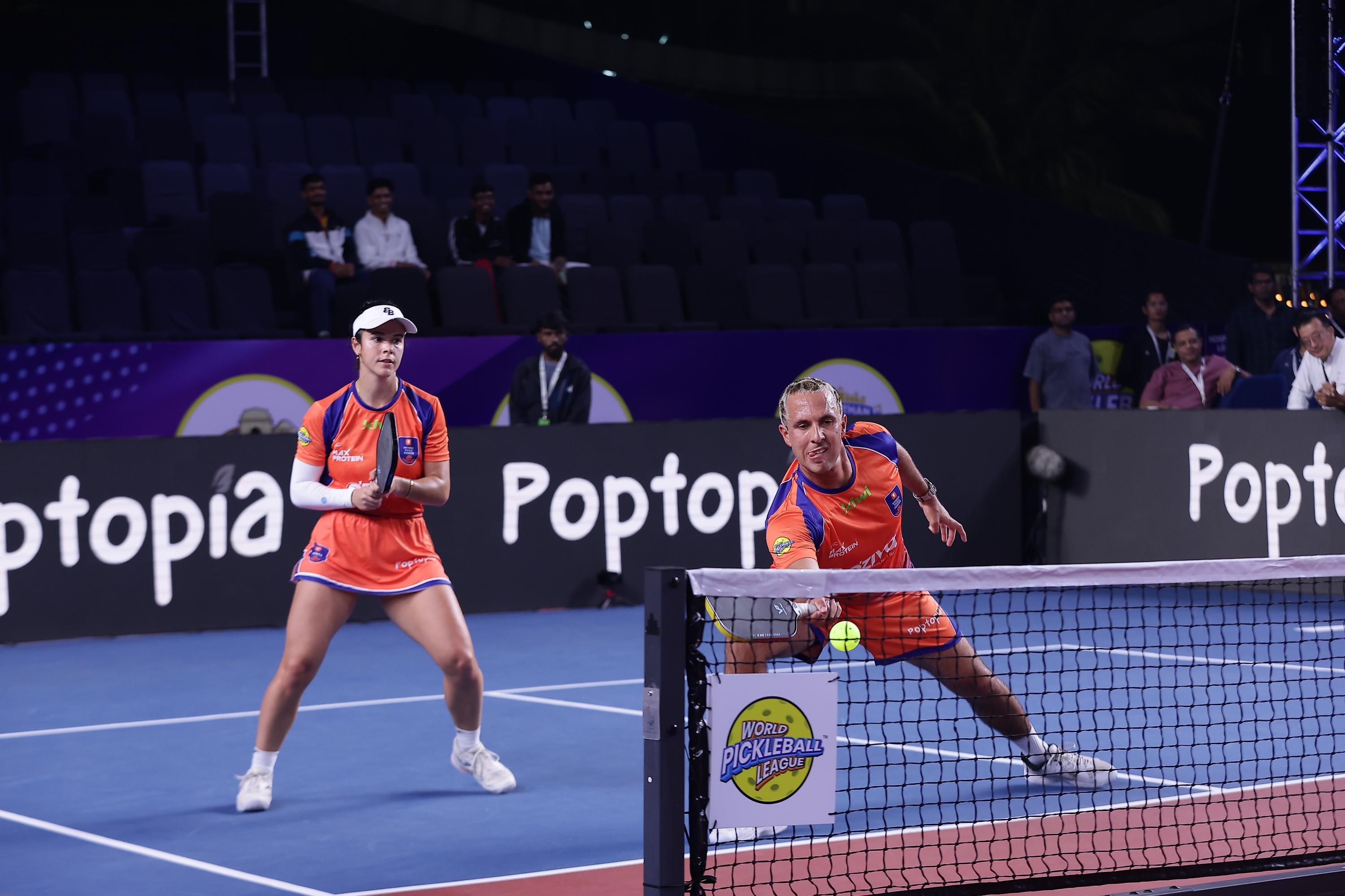 Brandon-Glauka pair wins hearts and hopes for Mumbai Pickle Power in exhilarating encounter against Chennai Super Champs