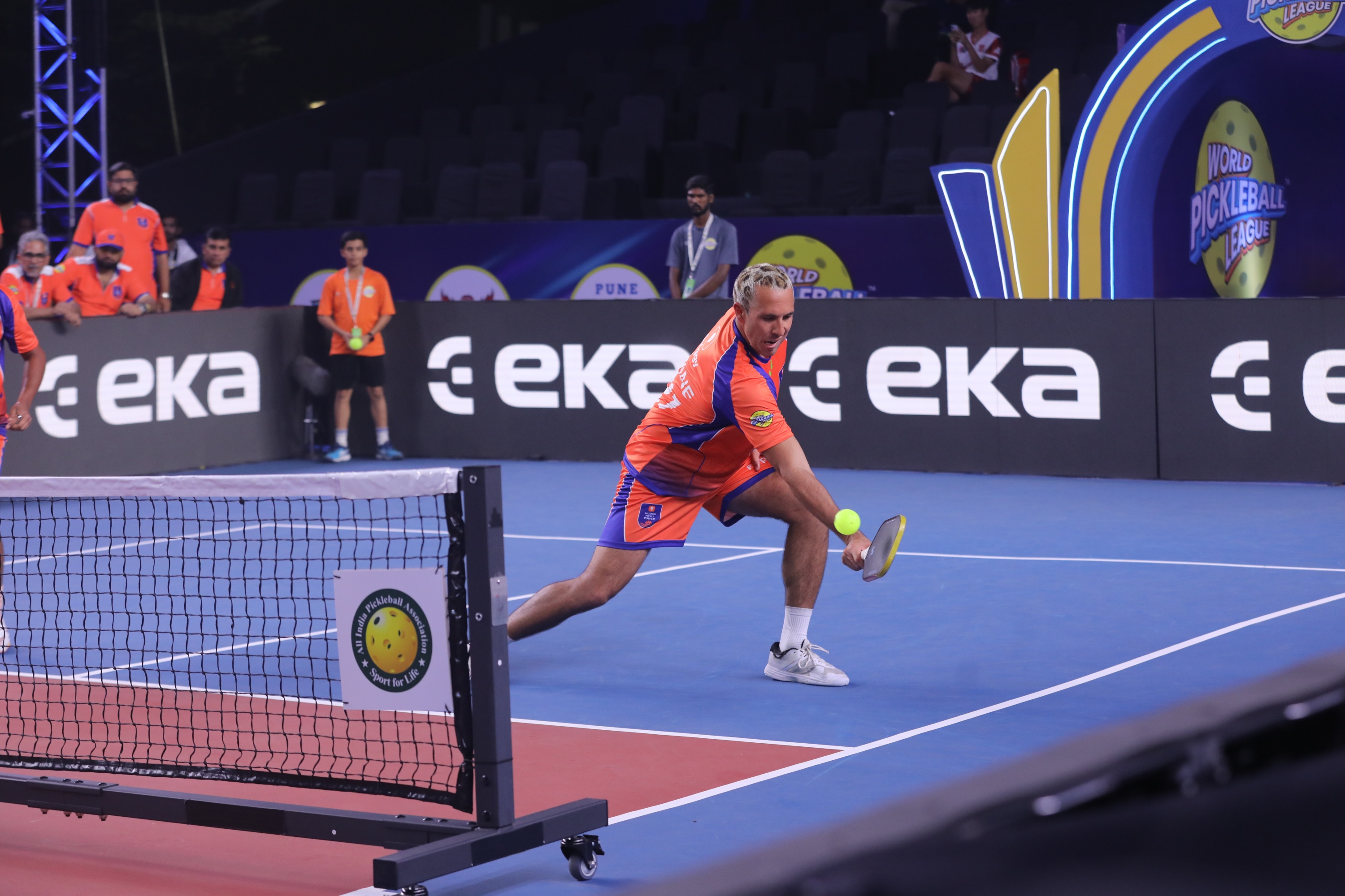 Brandon Lane’s exemplary consistency propels Mumbai Pickle Power to their first win of World Pickleball League 2026